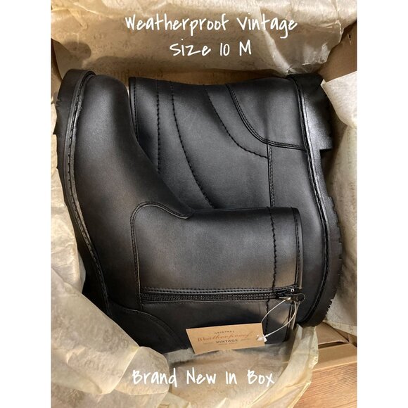 Weatherproof Vintage Other - Weatherproof Men's Dayton Commuter Waterproof Boot Men's Shoes 10M US New In Box